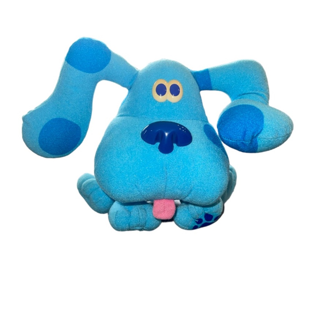 Vintage Blues Clues Pose A Blue Plush
